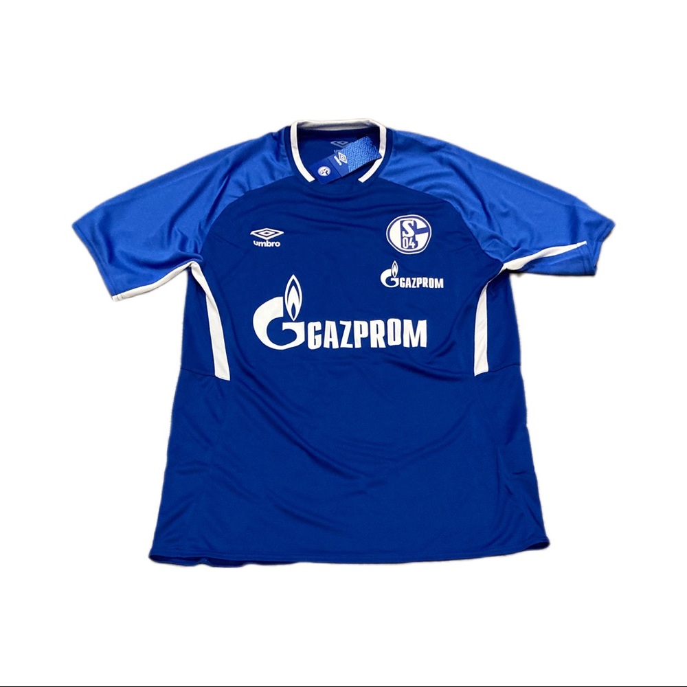 NWT Schalke 04 Umbro Men’s‎ Soccer Jersey XL